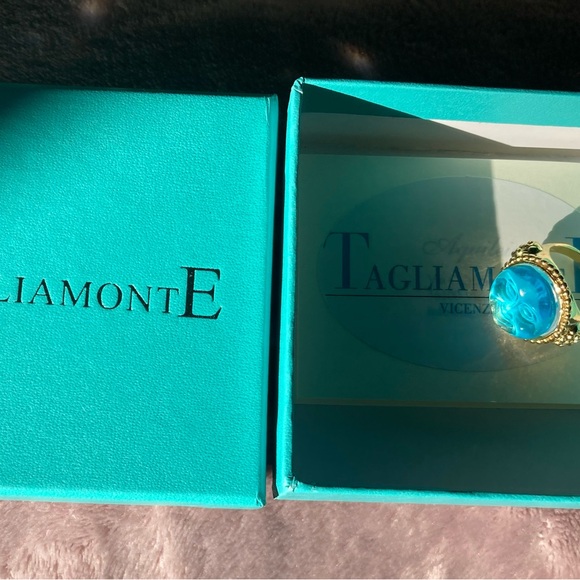 Gold Tagliamonte Moon Face Ring 🌝 - Picture 5 of 5